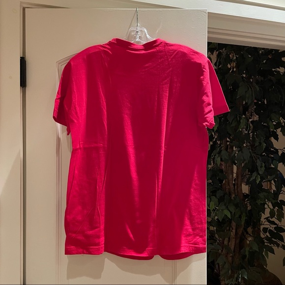 Red Mona Lisa Graphic Tee - Picture 4 of 4